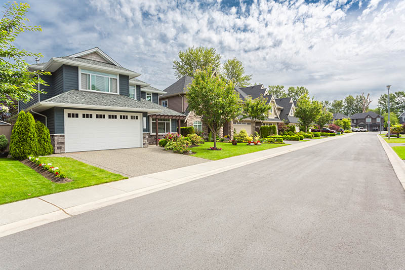 House in the suburbs