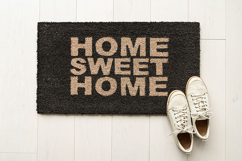 Home Sweet Home Mat