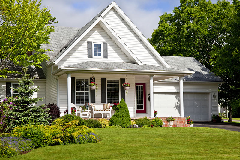 Home In A Suburbs
